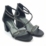 Strappy Block Heels