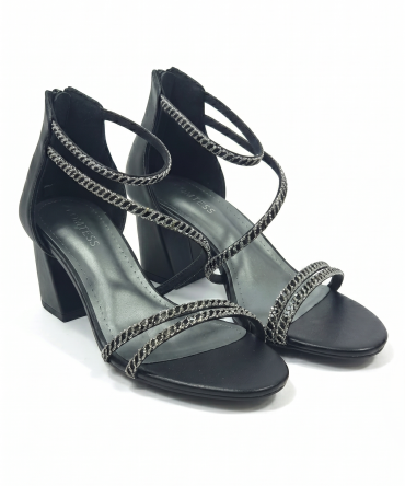 Strappy Block Heels