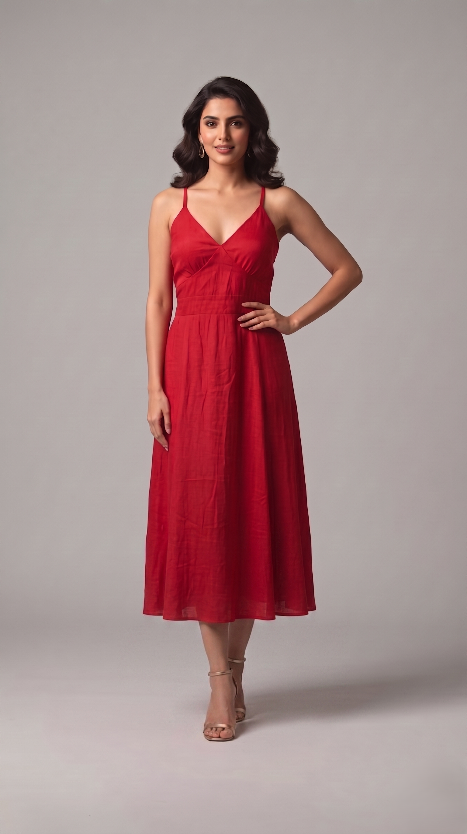 Spaghetti Stap Dress - Image 2