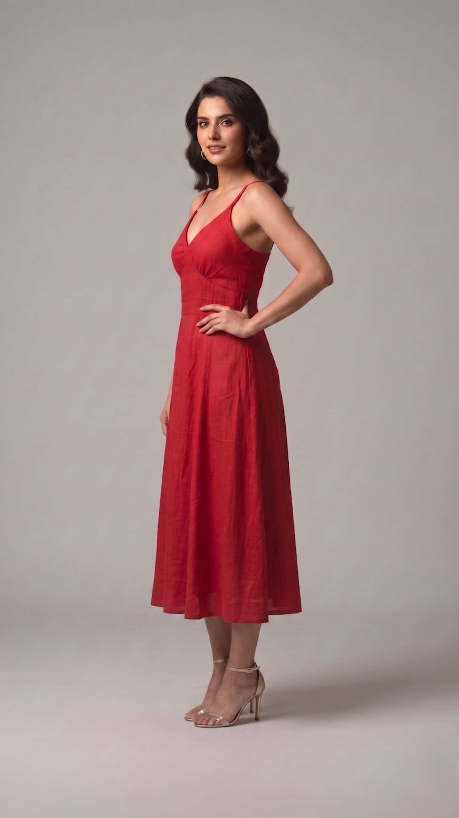 Spaghetti Stap Dress - Image 4