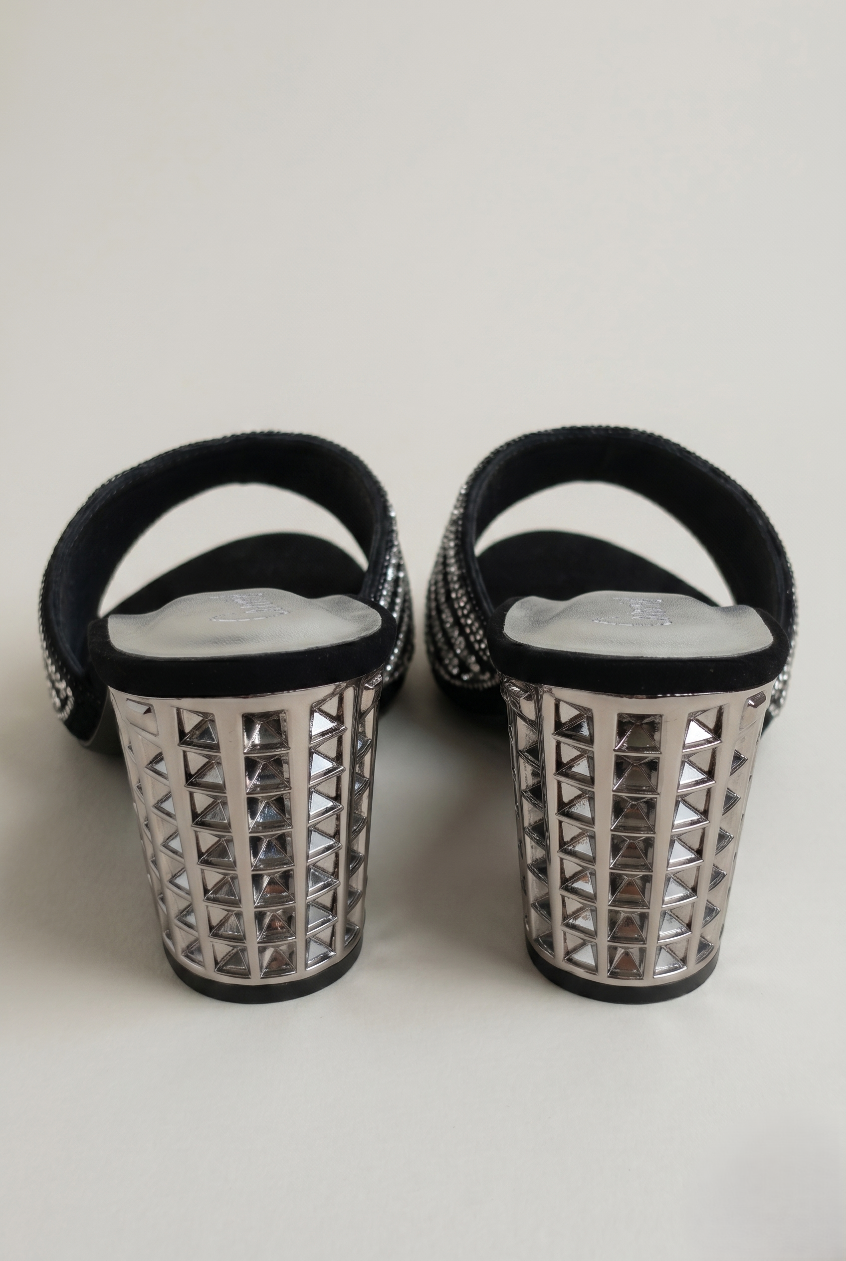 Silver Sparkle Mule - Image 2