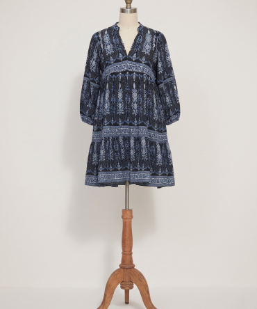 Tiered Midi Dress