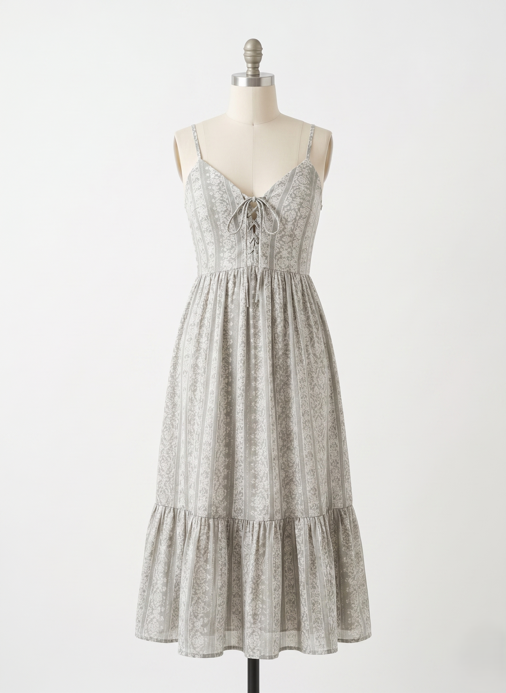 Floral Striped Sundress