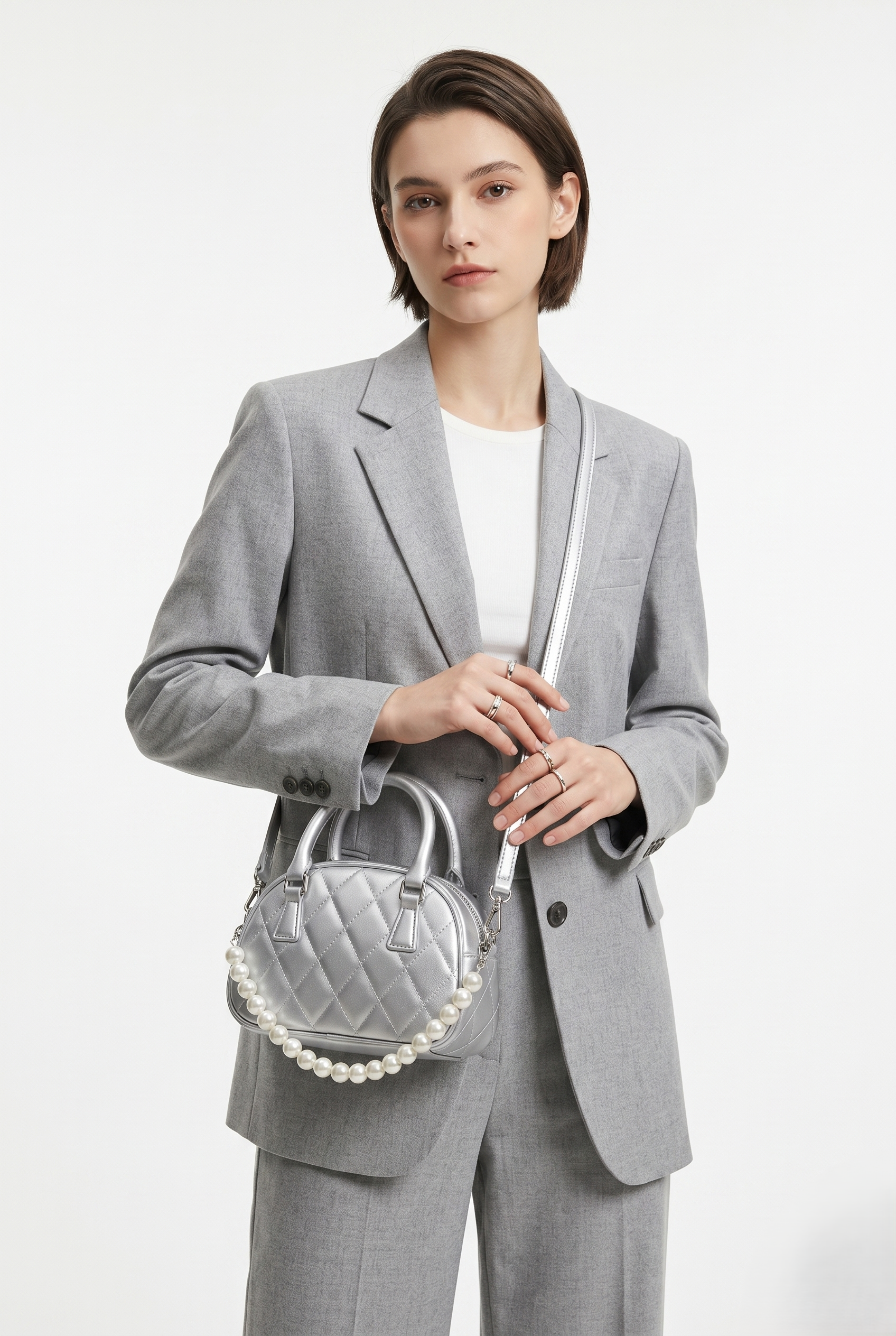 QUILTED MINI HANDAG