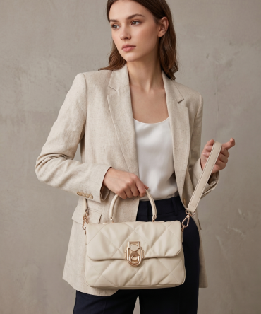 CLASSIC QUILTED  HANDAG