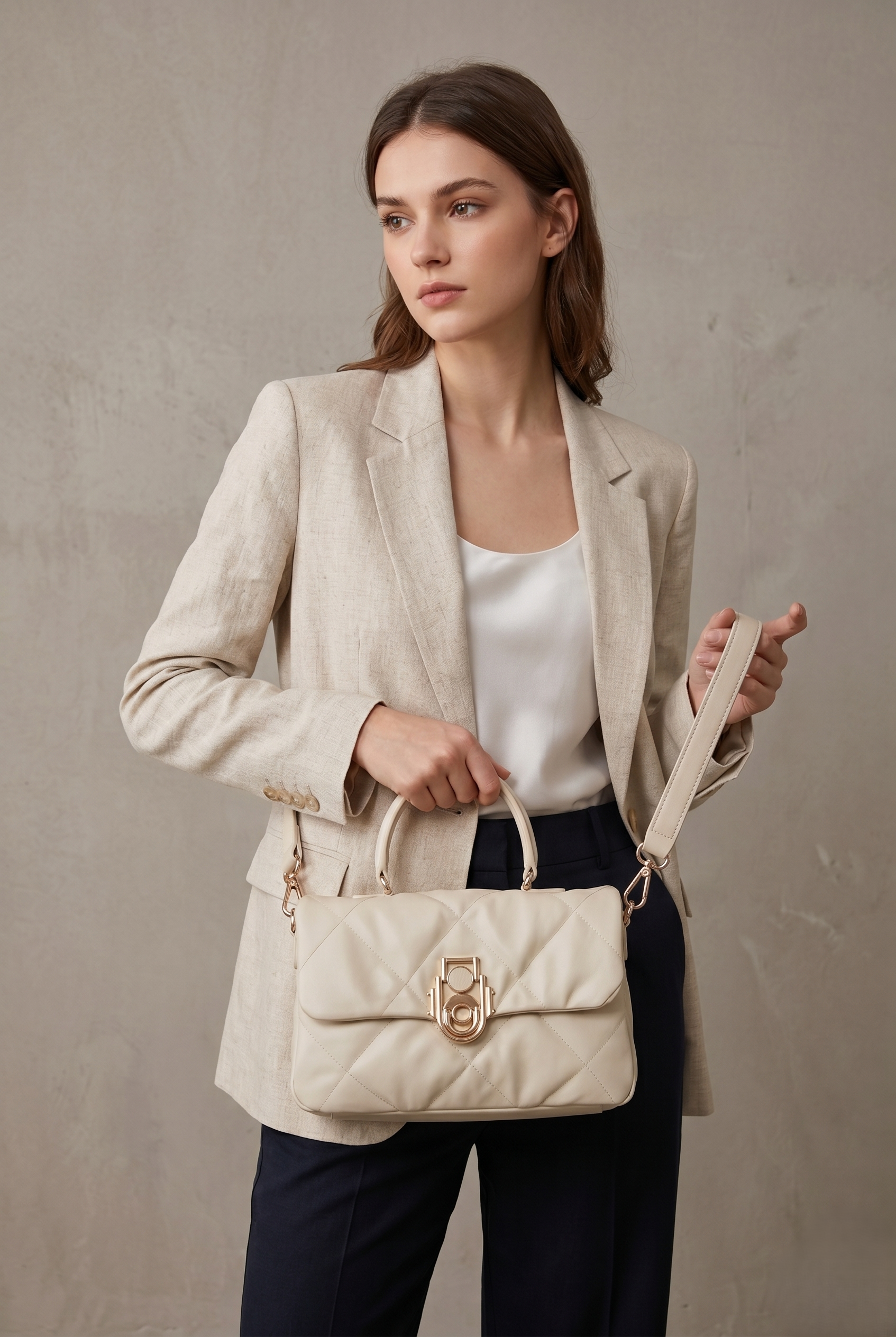 CLASSIC QUILTED HANDAG