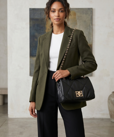 Classic Qulited Crossbody