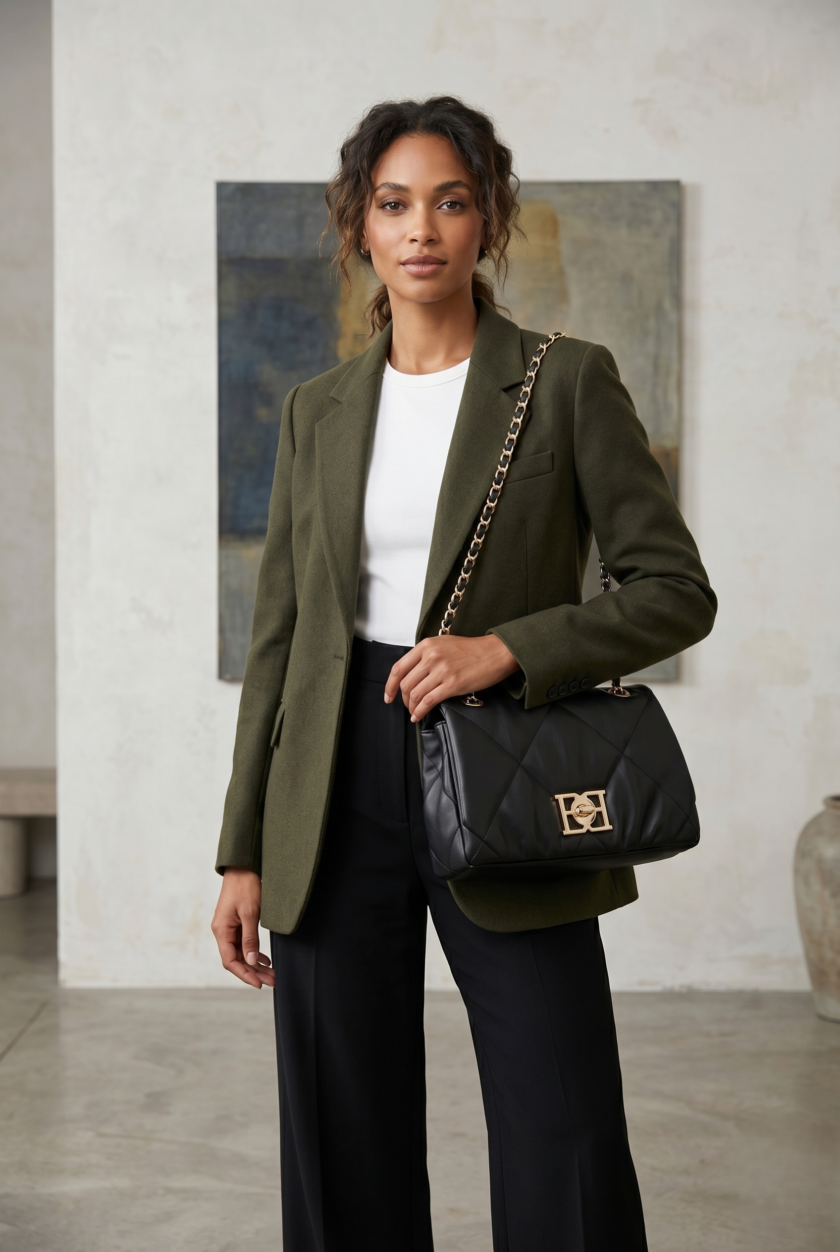 Classic Qulited Crossbody
