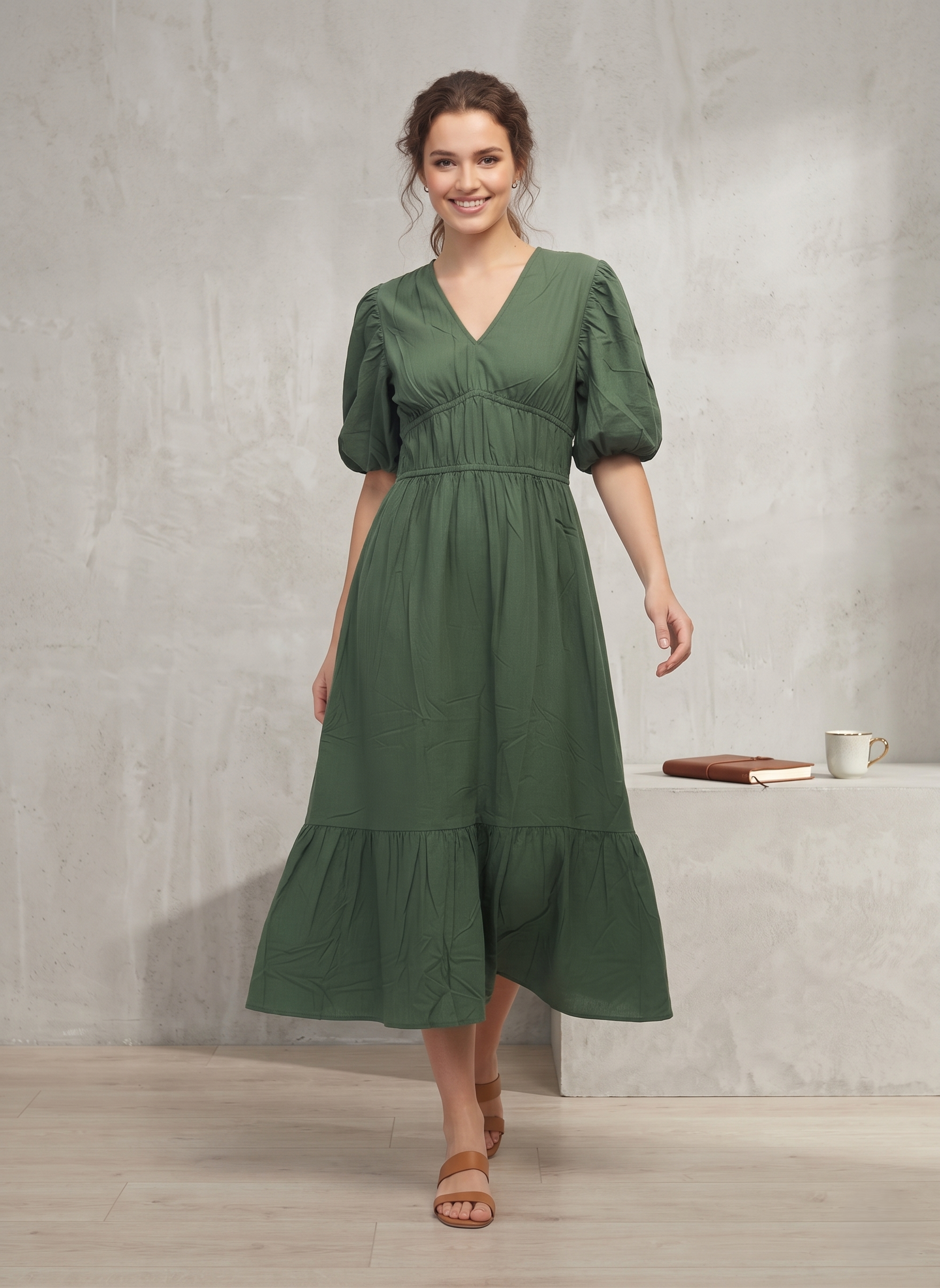 Milkmaid Dress - Image 3