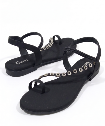 Rhinstone Serenity flat Sandals
