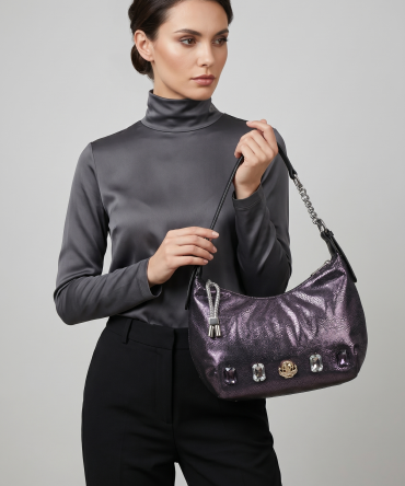 Gemstone studded party Bag