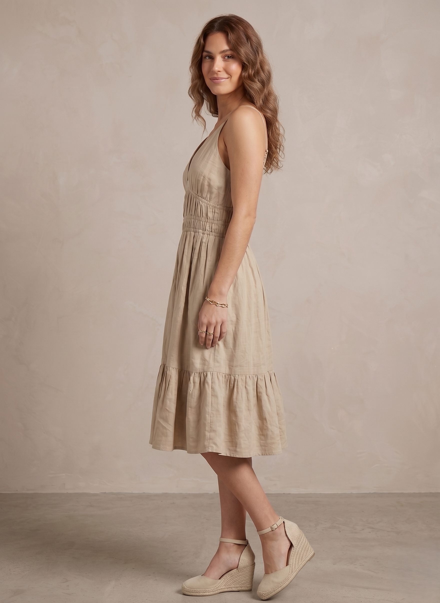 Sun-Kissed Midi Dress - Image 3