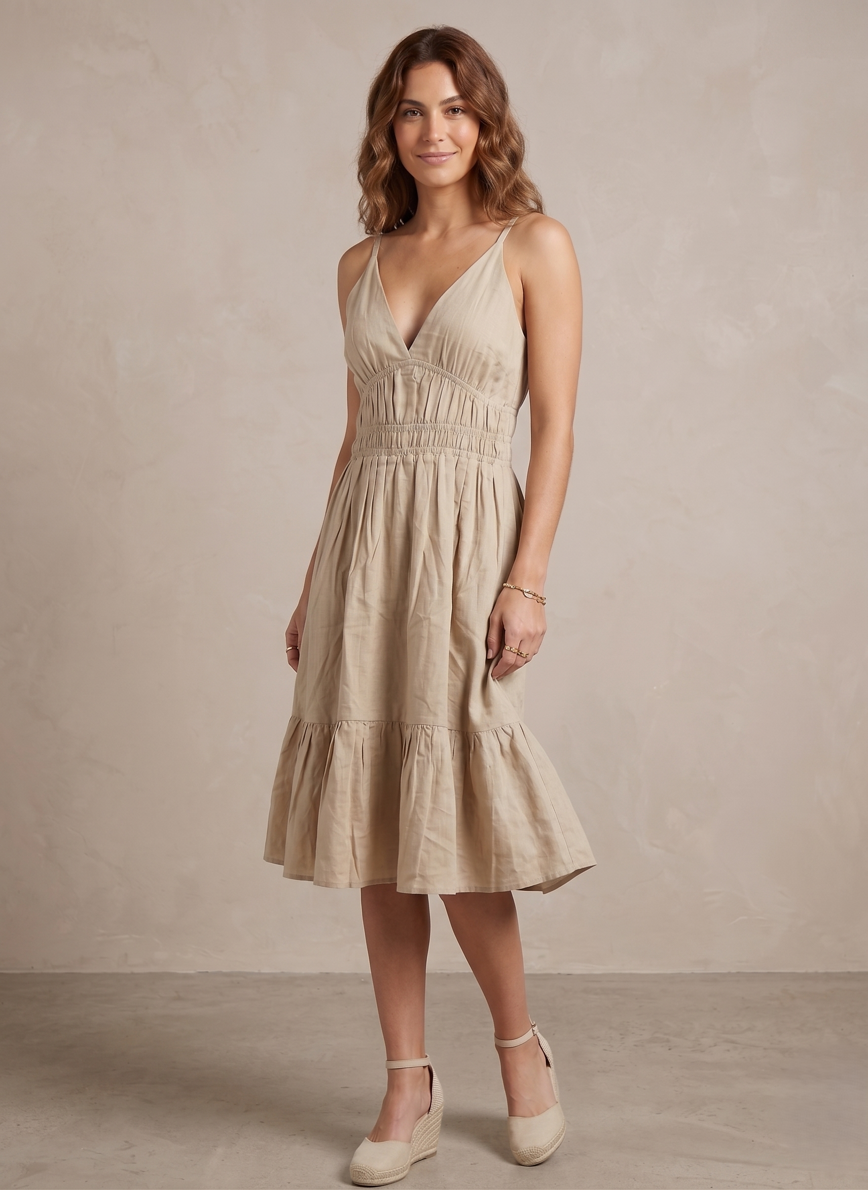 Sun-Kissed Midi Dress - Image 2