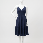 Smocked Midi Dress