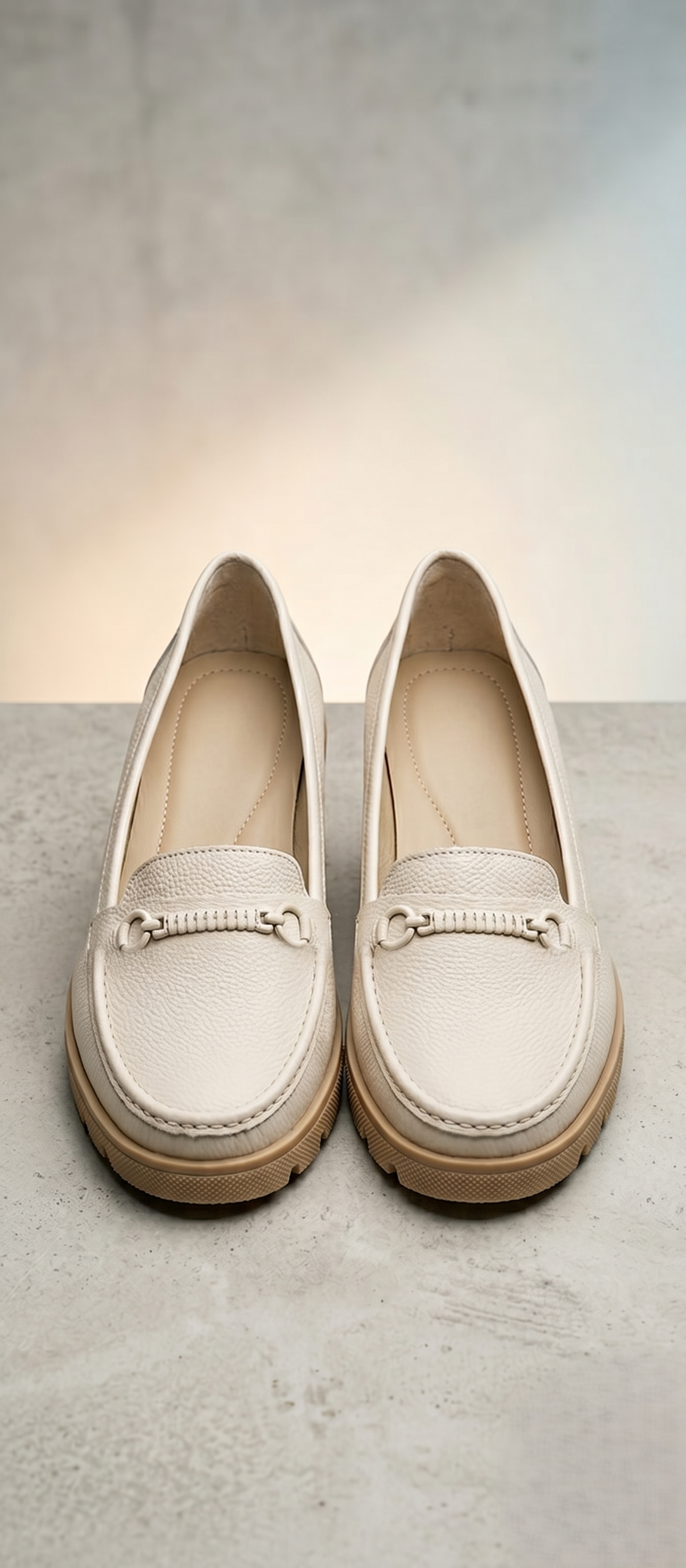 Comfort Wedge Heel Loafers - Image 2