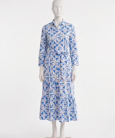 Cotton A-Line One-Piece