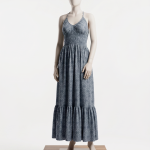 Halter Neck A-Line Dress