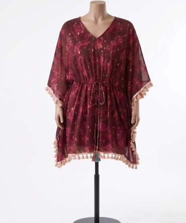 Mystic Plum Animal Print Dress