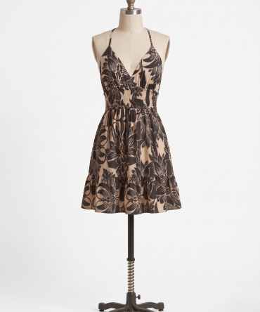 Summer Special Sleeveless Flared Dress