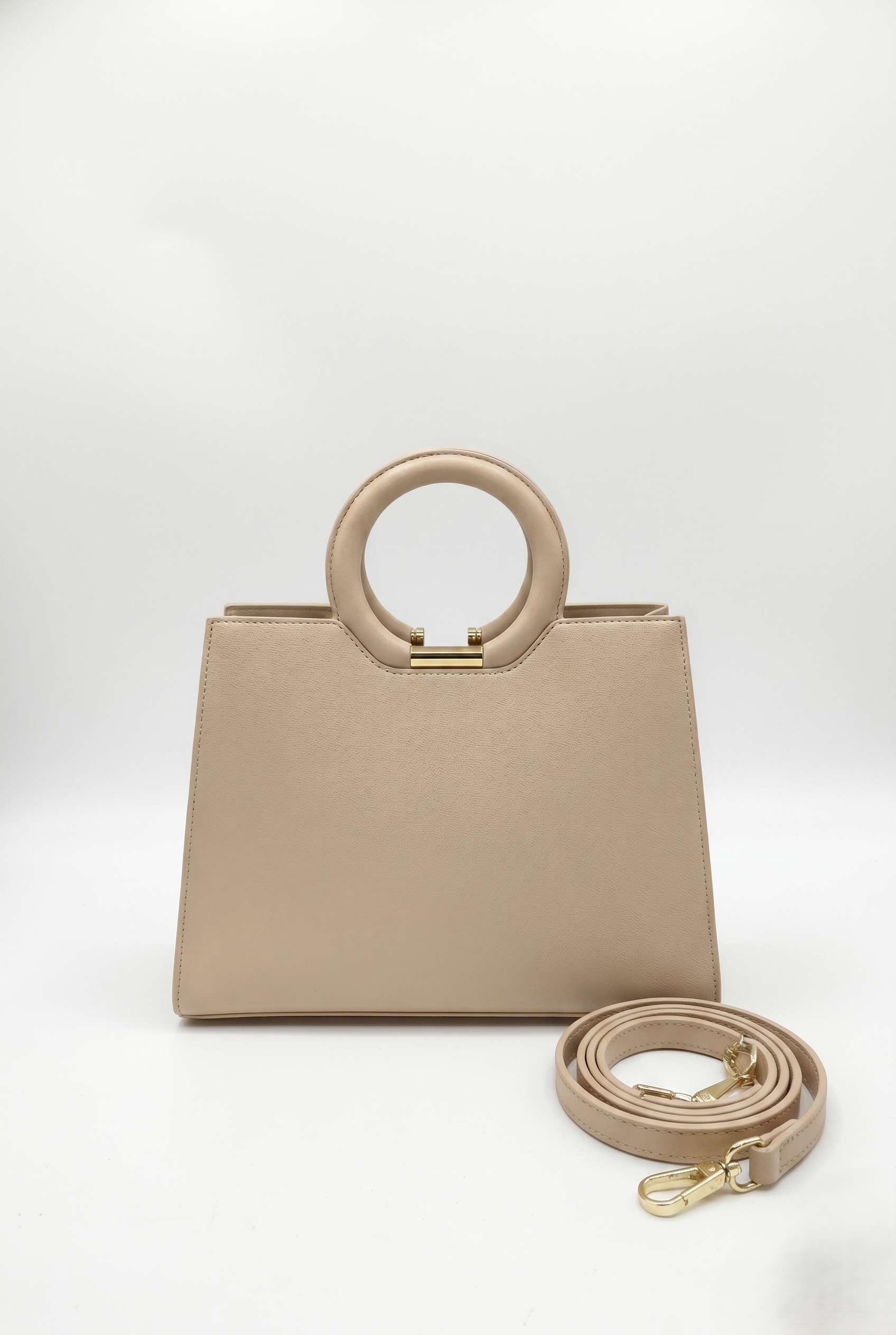 Ring Handle Handbag