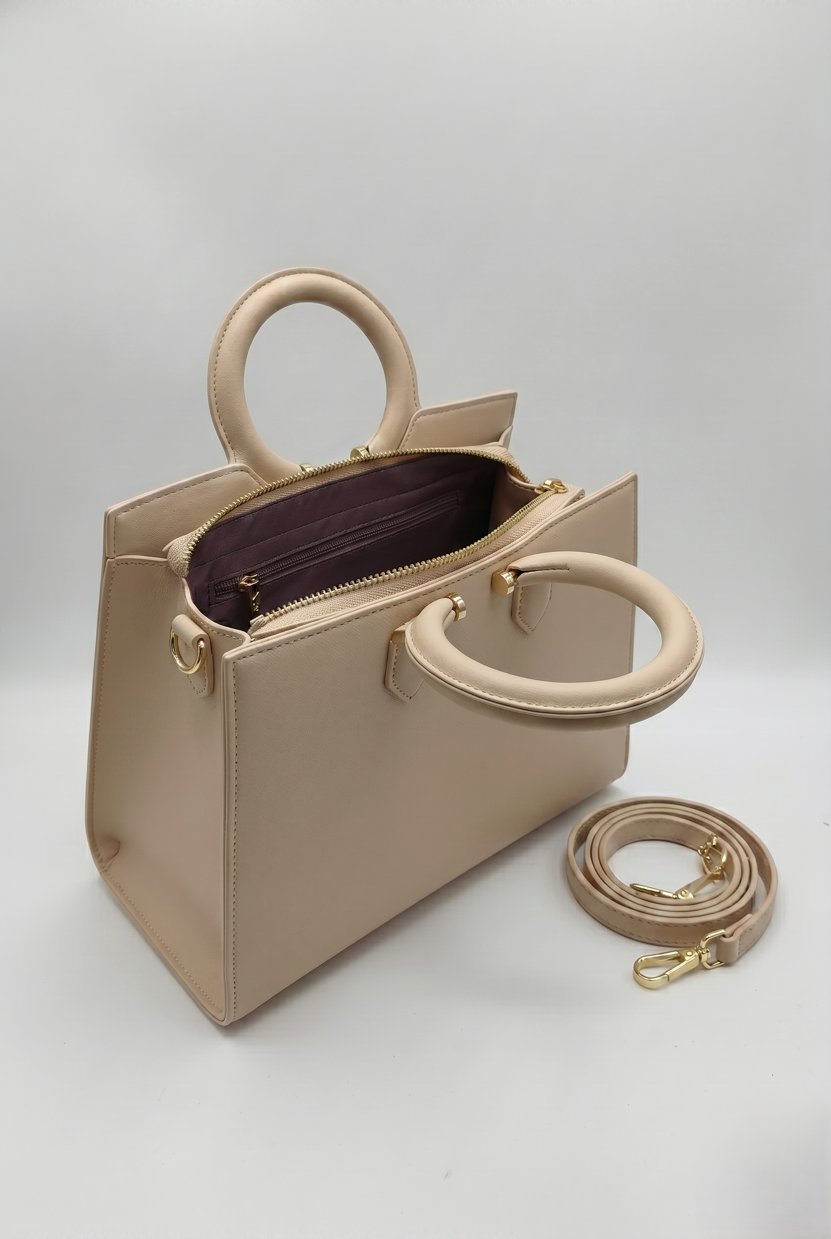Ring Handle Handbag - Image 3