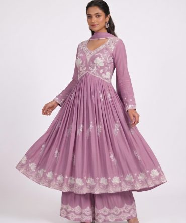 Flared Sharara with Nazmin Duppatta