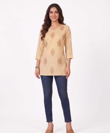 Styling Short Kurti Grey