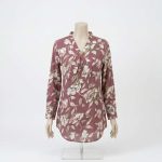 Floral V-Neck Tunic Top