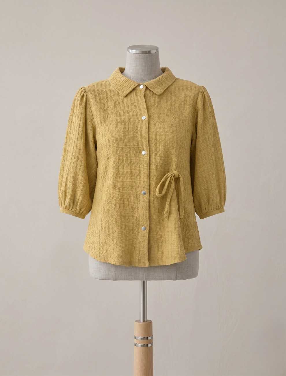 Mustard Yellow Tunic Top