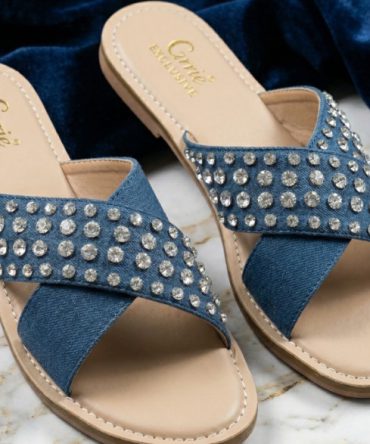 Stellar Cross Strap Sandal