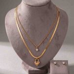 Imperial Heart Duo-Necklace set