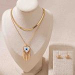The Guardian Heart necklace set