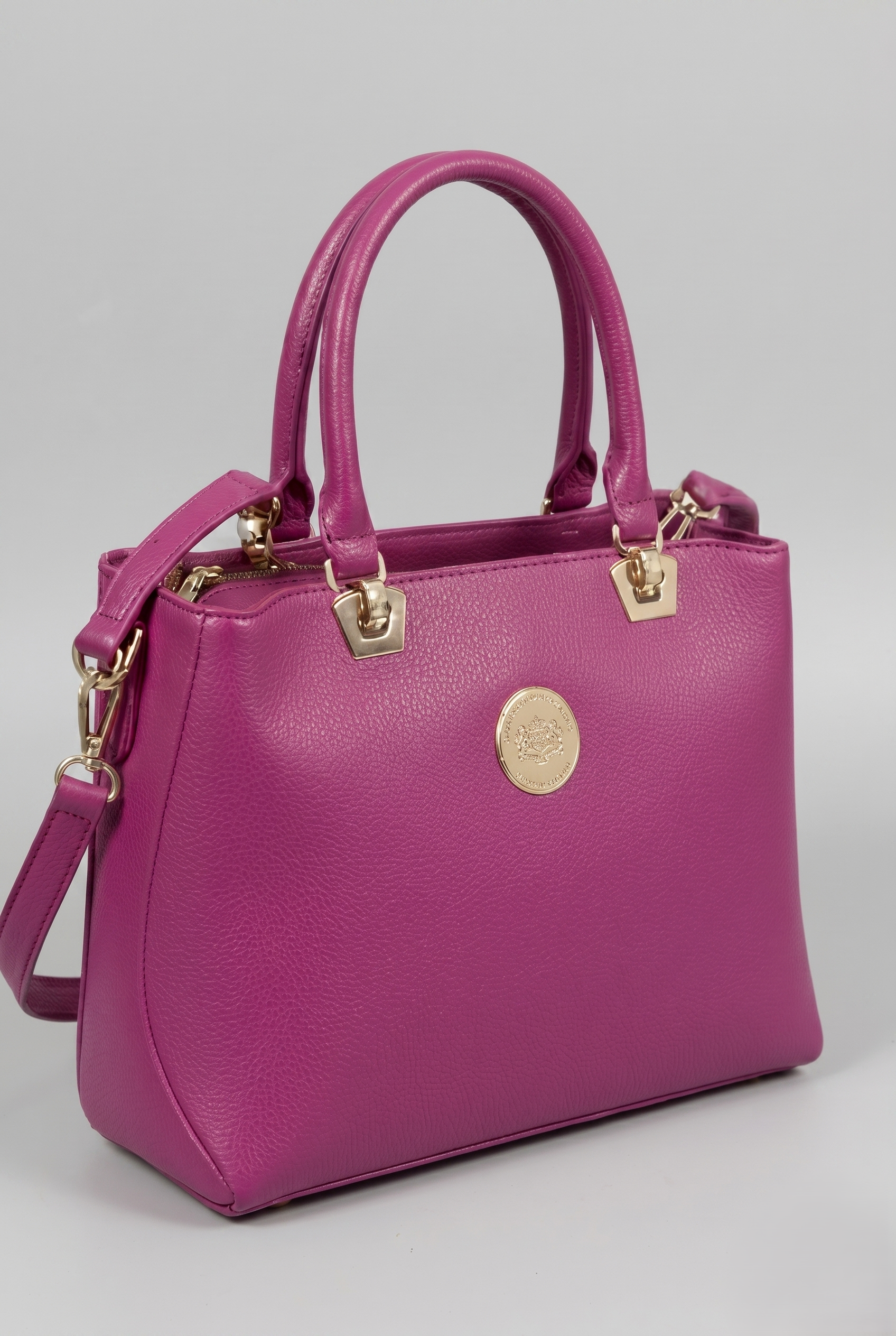 Mulberry Navy Blue Top-Handle Handbag - Image 3