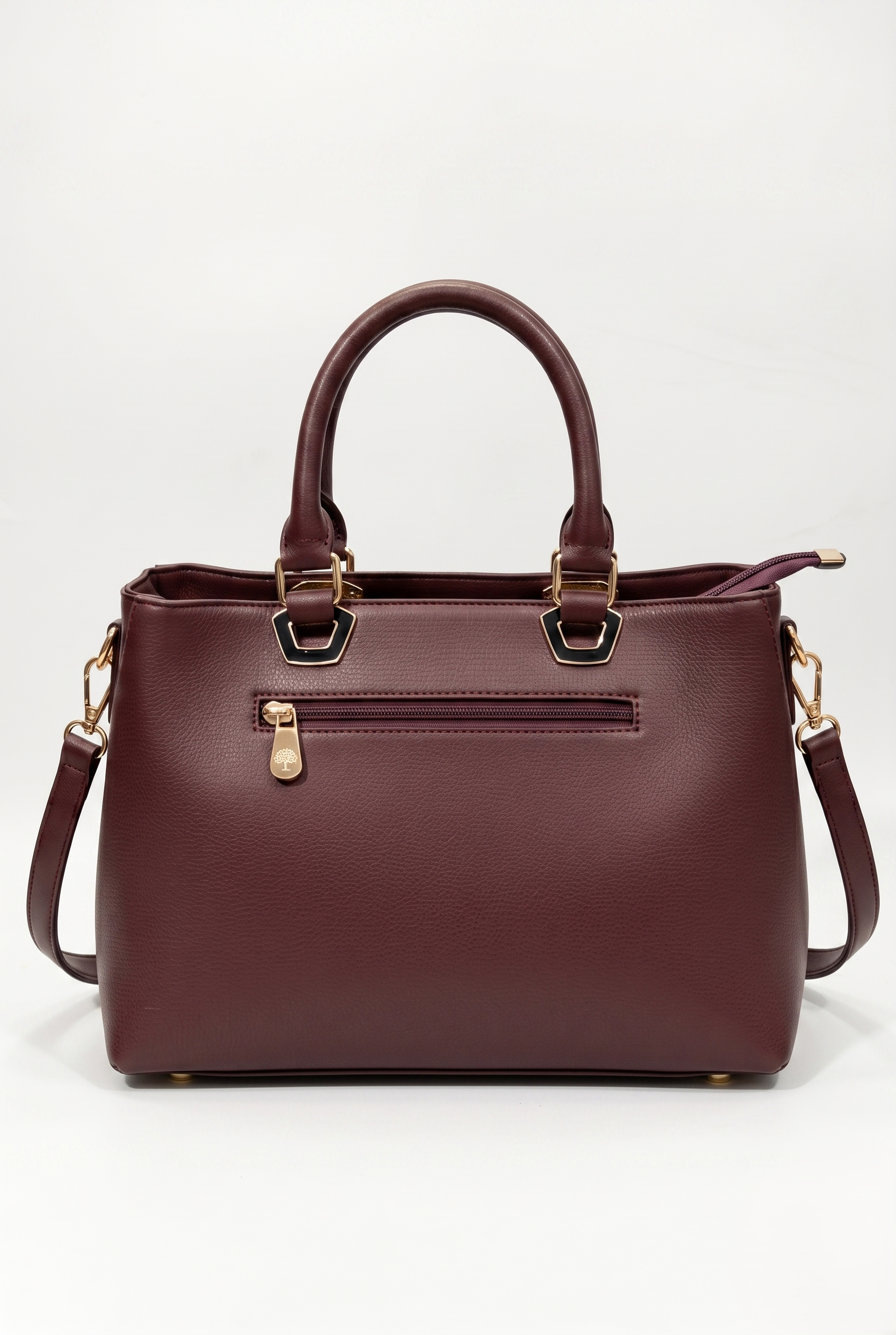 Mulberry Navy Blue Top-Handle Handbag - Image 5