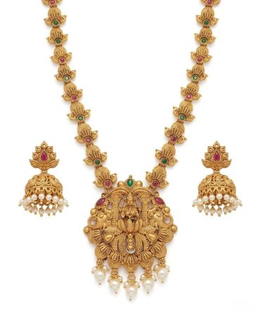 Lakshmi Pendant Set