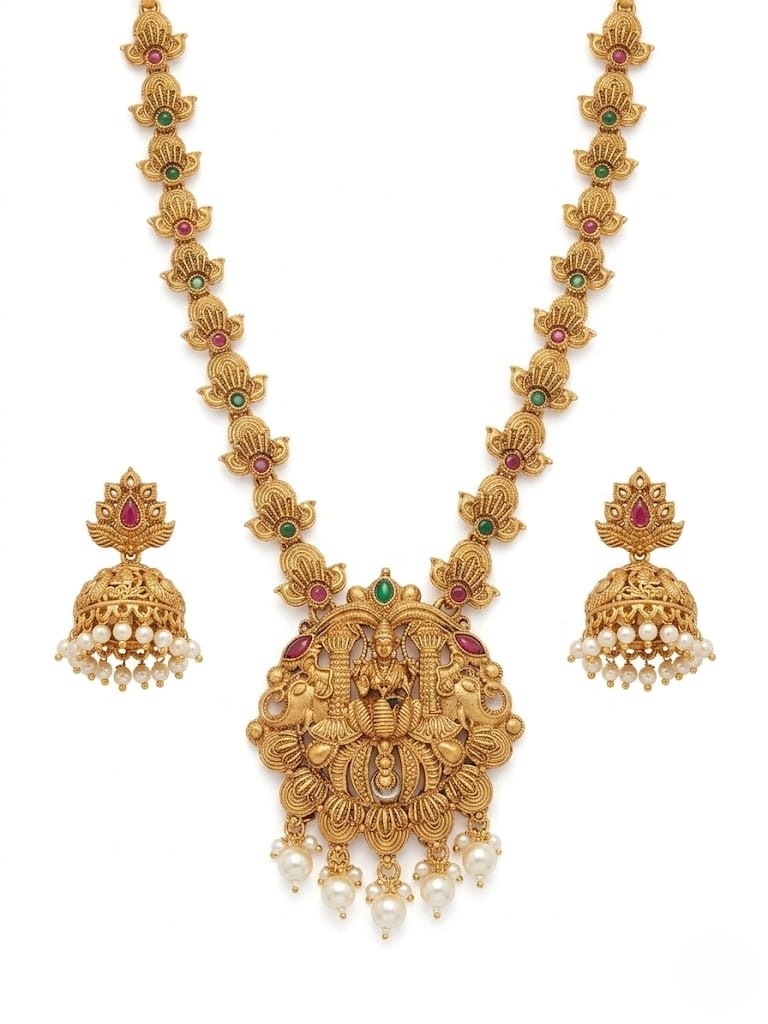 Lakshmi Pendant Set