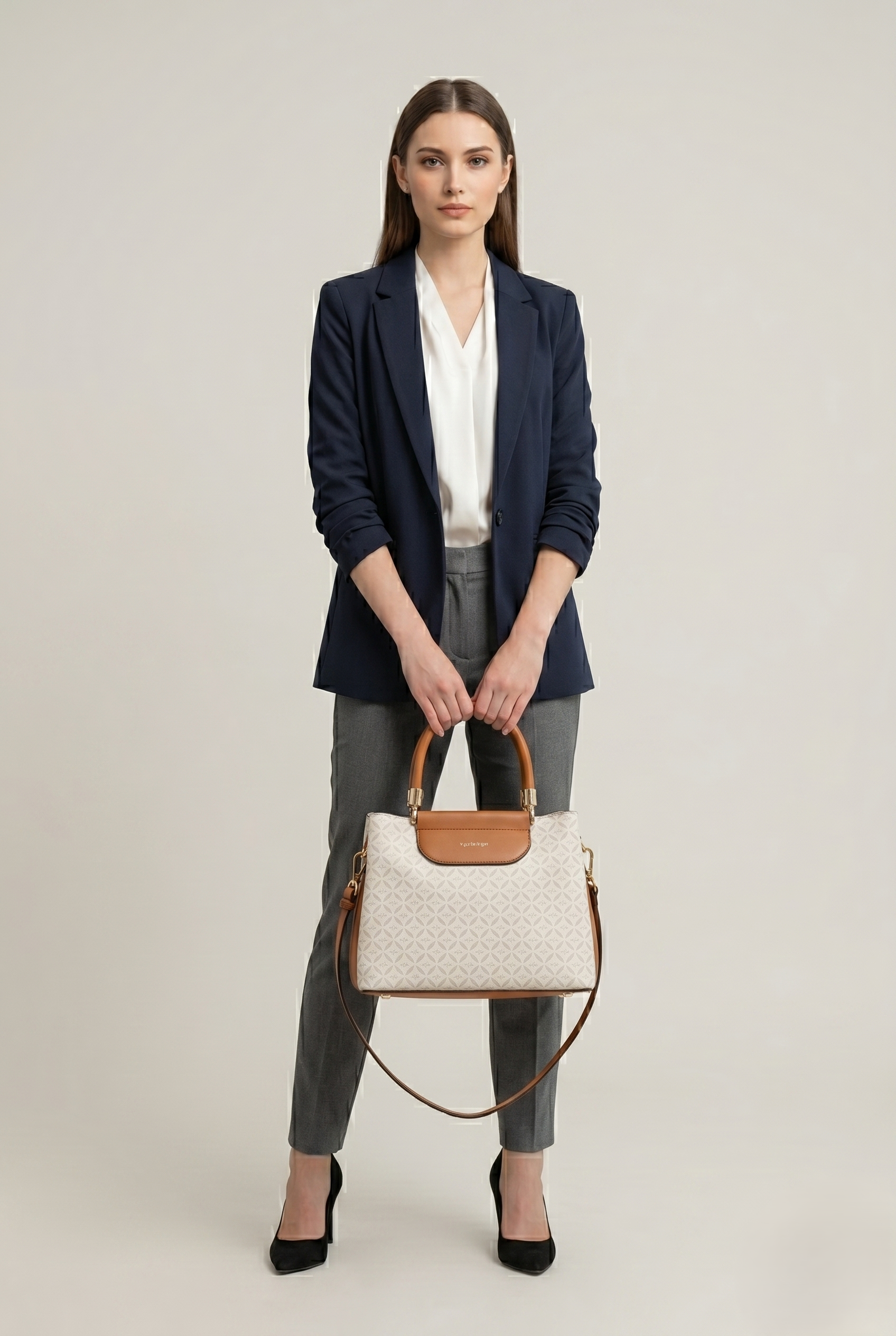 Monogram Crossbody Handbag