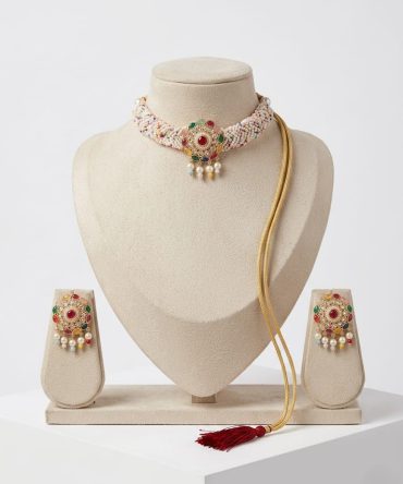 Multi-color Kundan Choker