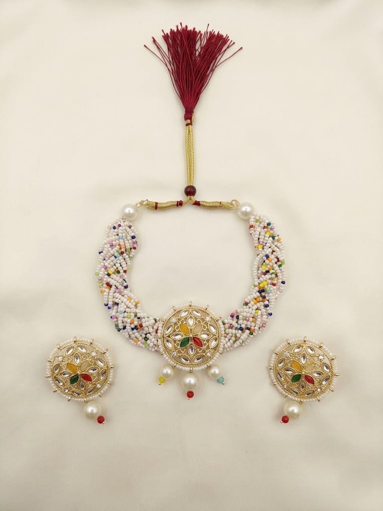 Multi-Color Pearl Choker - Image 3