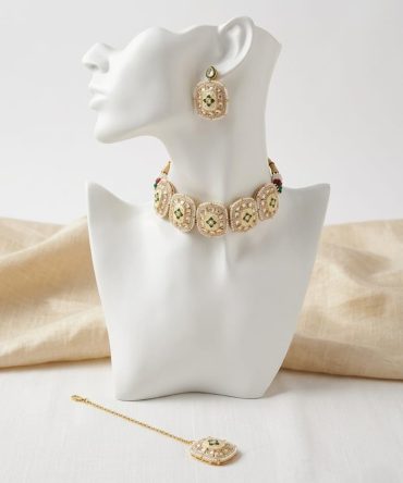 Meenakari & Kundan Choker
