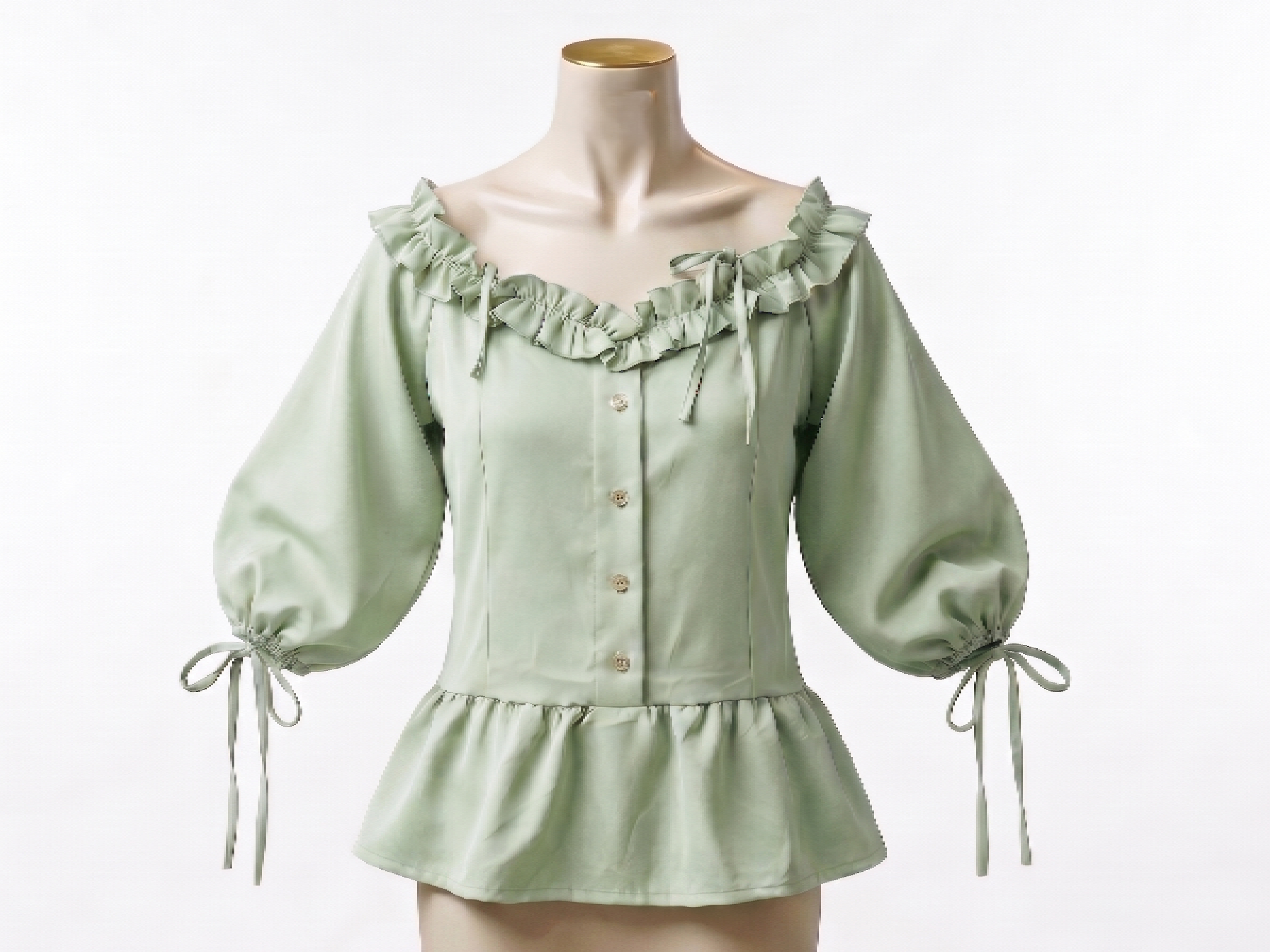 Korean Empire Ruffle Top - Image 2