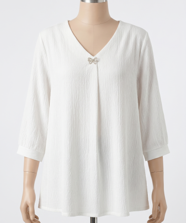 V-Neck Tunic Top