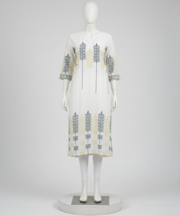 Autumn Grain Straight Kurti