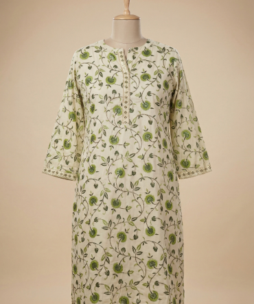 Emerald Bloom Tunic