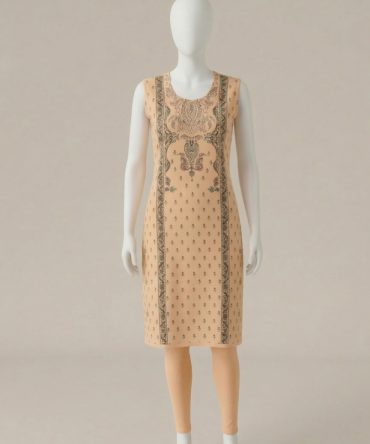 Ethereal Patterned Straight kurti