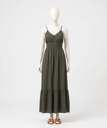 Sleevless Tiered Cami Dress
