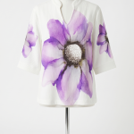 Statement Bloom Relaxed Tunic Top