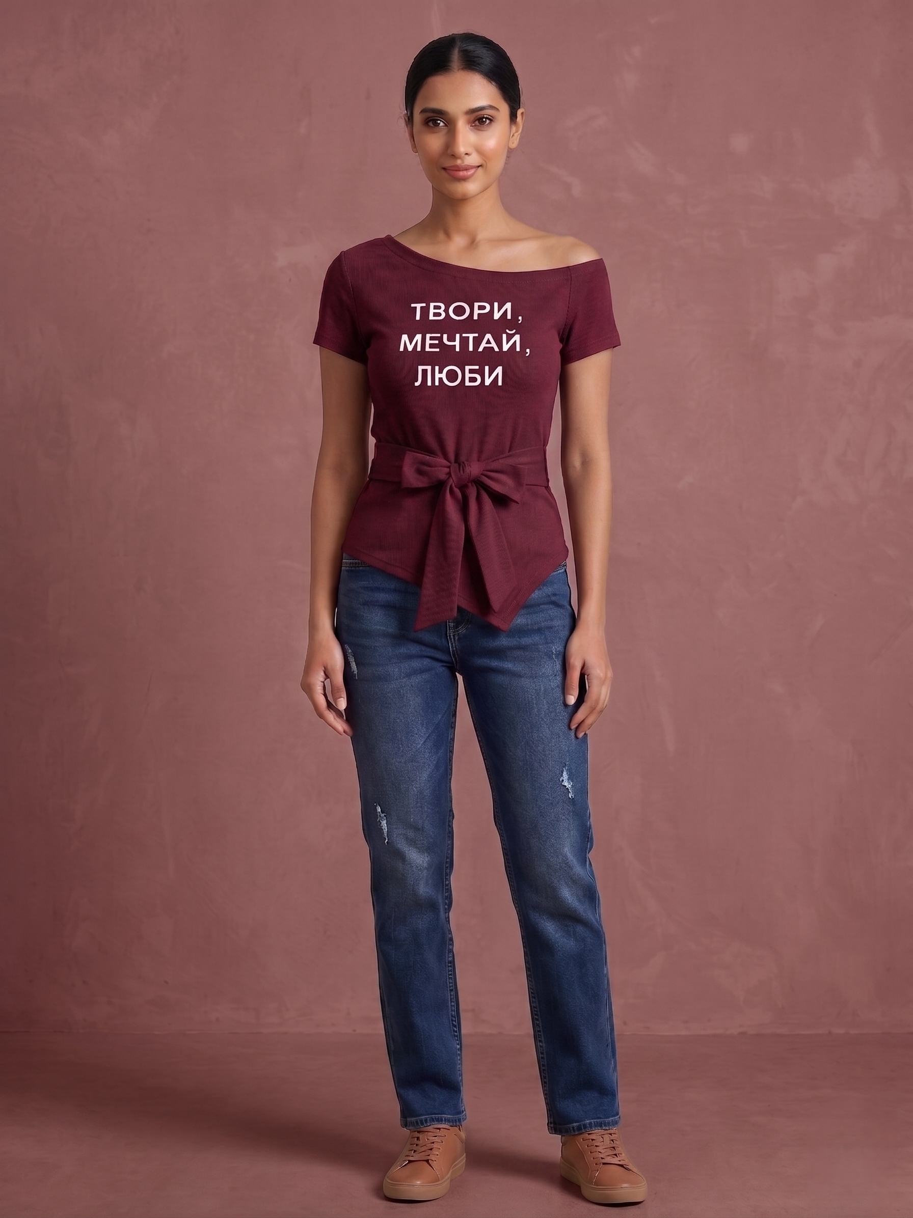 Korean Ribbed Knot Top - Image 4