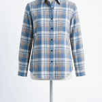 Long Slive Plaid Shirt