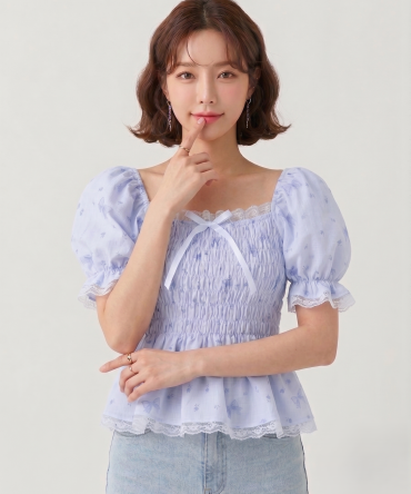 Smocked Puff Bf